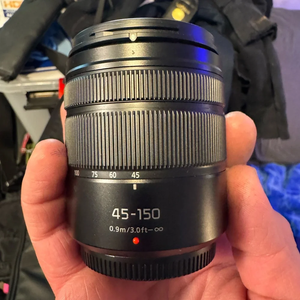 Panasonic Lumix Black Camera Lens